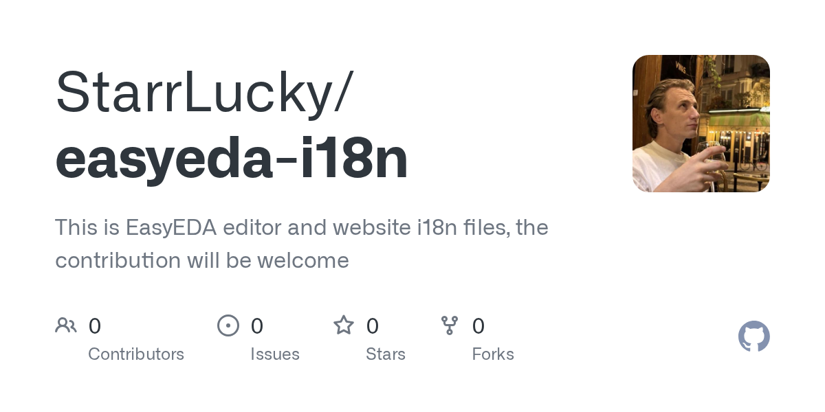 GitHub preview of the easyeda-i18n repository